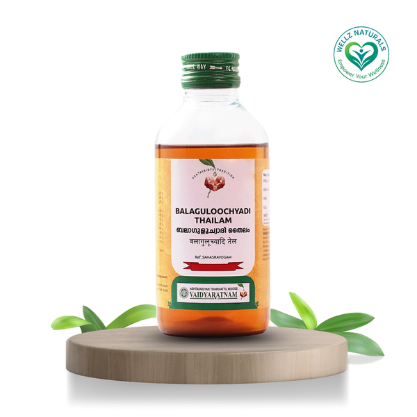 Balaguloochyadi Thailam – Ayurvedic Joint & Muscle Relief Oil | Natural Pain Relief, Anti-Inflammatory Massage Oil for Stiffness, Mobility & Recovery | 100% Herbal | 200 ml