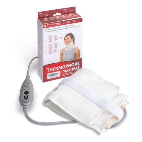 Thermophore MaxHeat Moist Heating Pad – Professional Deep Heat Therapy for Back, Neck, and Joint Pain | Large 14” x 27”