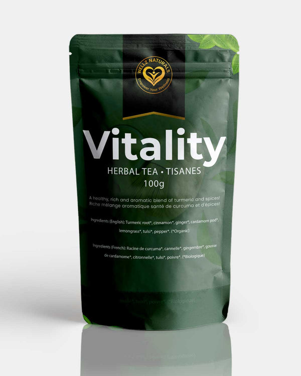 Vitality Herbal Tea (100g) | Caffeine-Free | Natural Herbal Blend