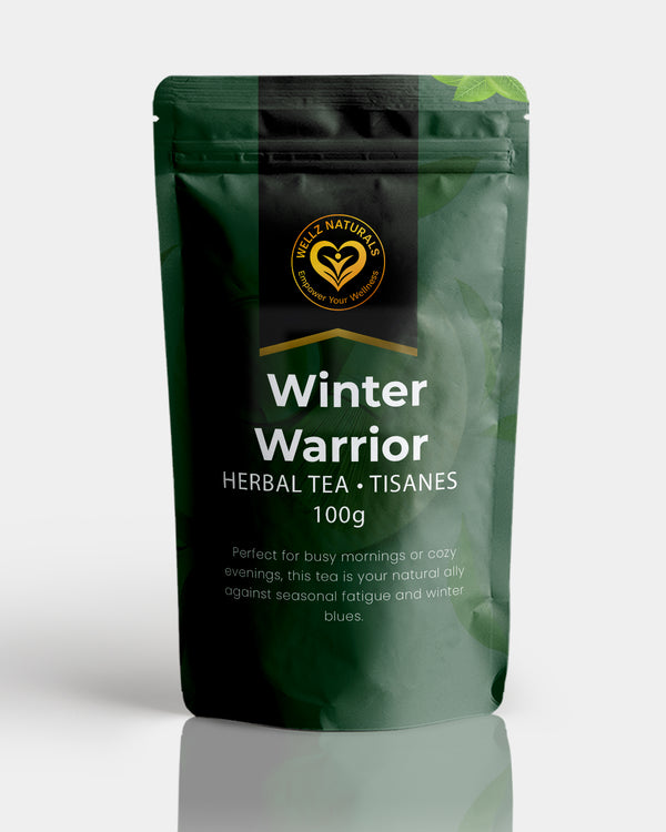 Winter Warrior - Herbal Tea for Immunity & Digestion (100g) | Caffeine-Free | Natural Herbal Blend